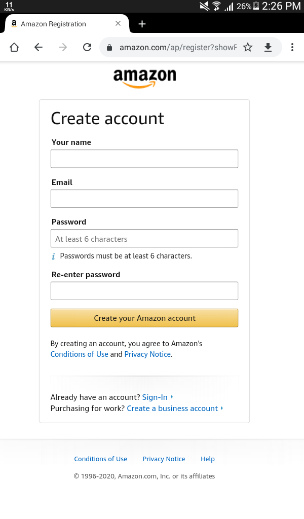 how-to-create-indian-amazon-account-from-nepal